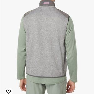 vineyard vines Men's Mountain Sweater Fleece Vest